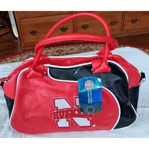 Nebraska Huskers Bowler Bag Purse Little Earth Cornhuskers NCAA New w/Tags
